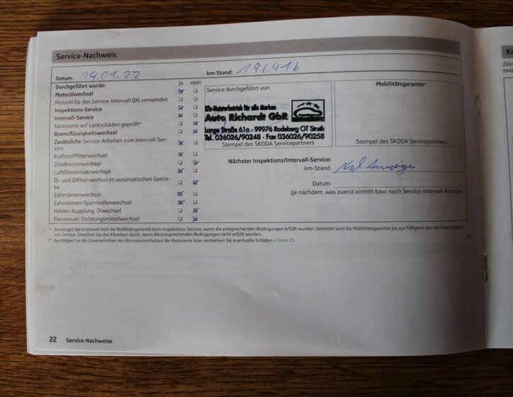 Škoda Octavia Kombi 2,0 l 103 kw