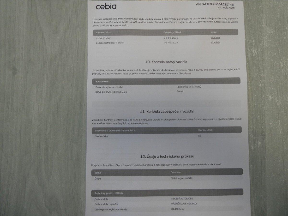 Ford Kuga SUV / Terénní 2,0 l 103 kw