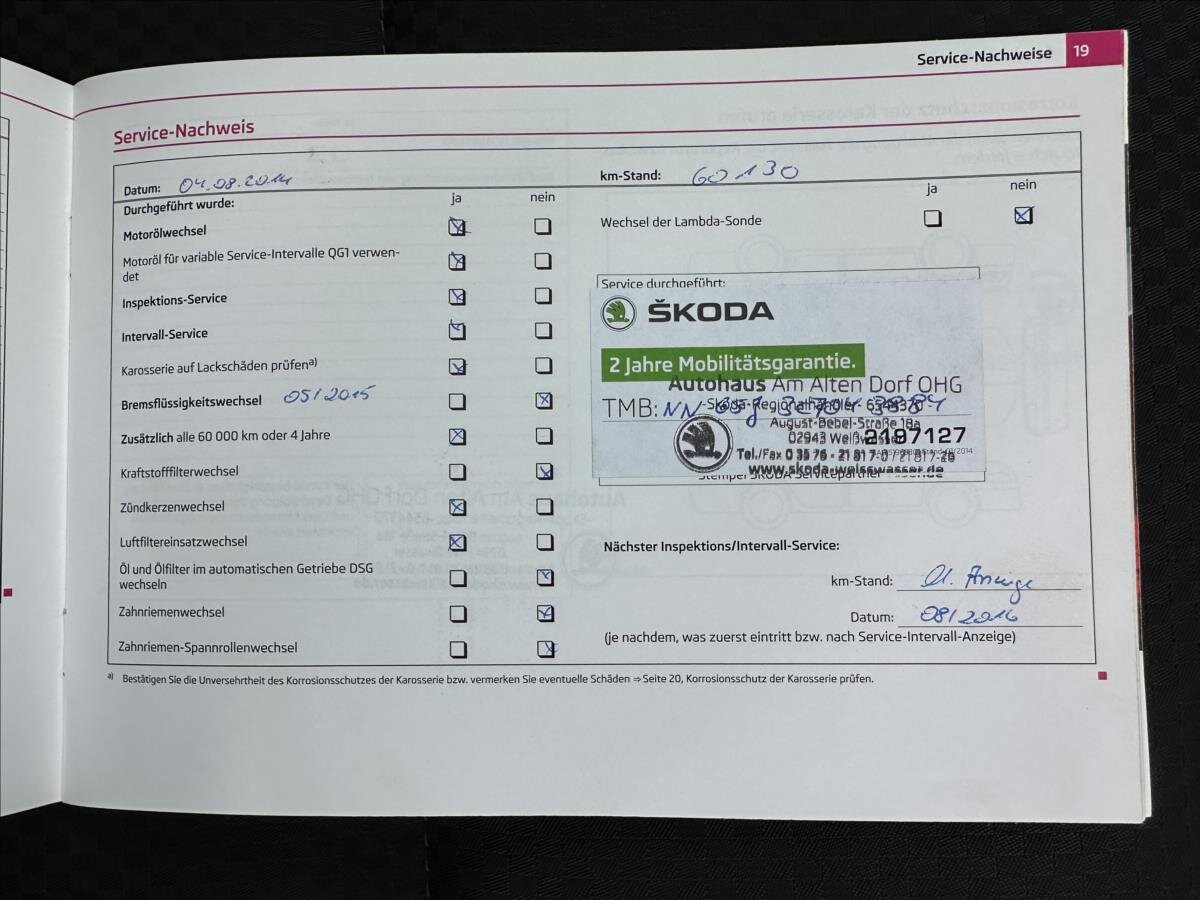 Škoda Roomster Kombi 1,2 l 77 kw