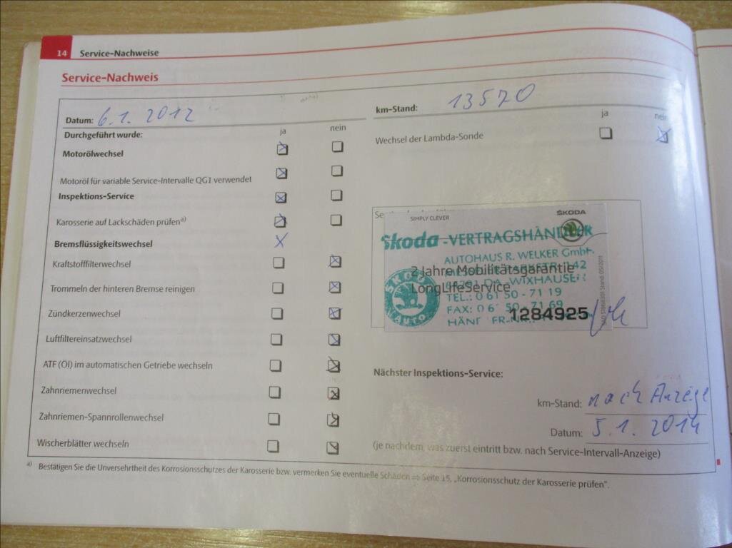 Škoda Fabia Hatchback 1,2 l 77 kw