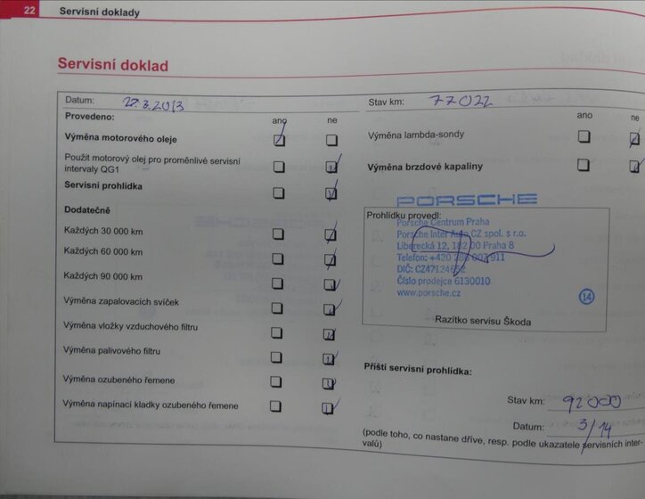 Škoda Octavia Liftback 1,6 l 75 kw