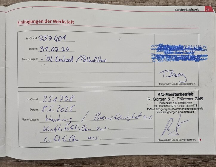 Škoda Octavia Kombi 2,0 l 103 kw