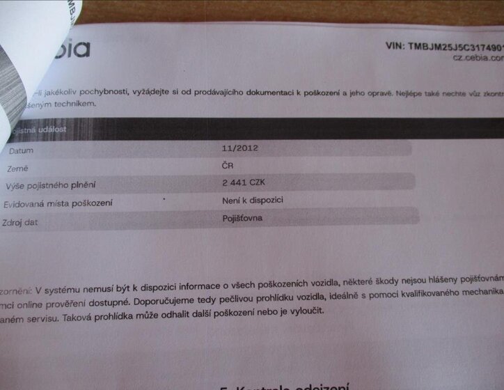 Škoda Fabia Kombi 1,2 l 63 kw