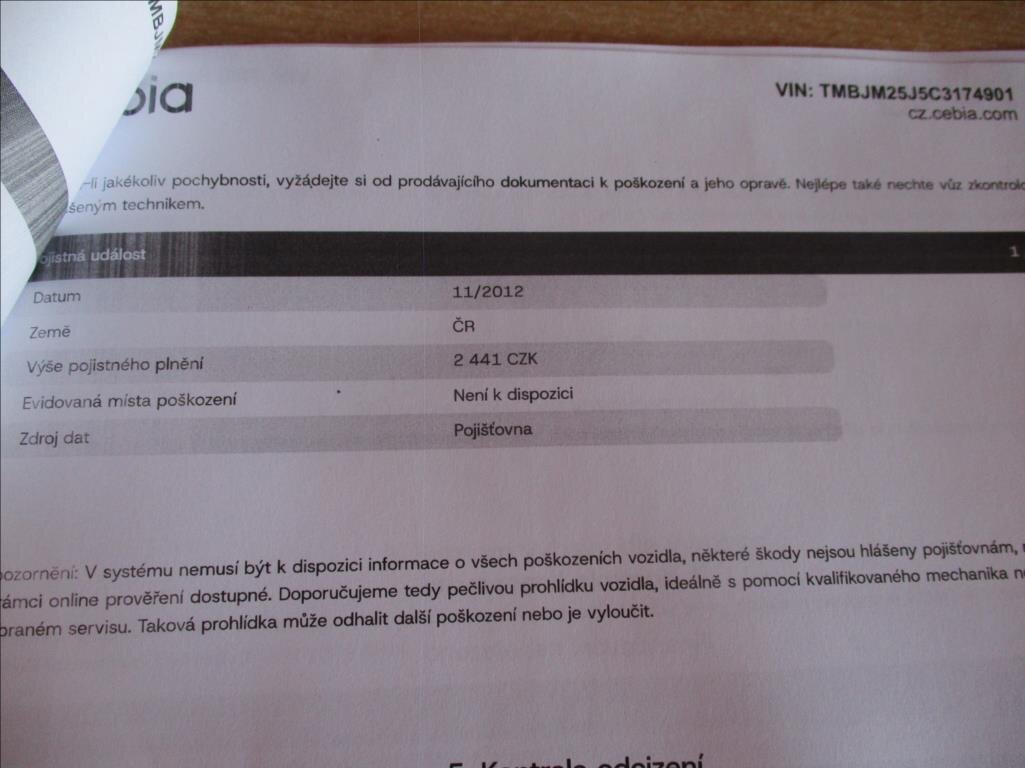 Škoda Fabia Kombi 1,2 l 63 kw