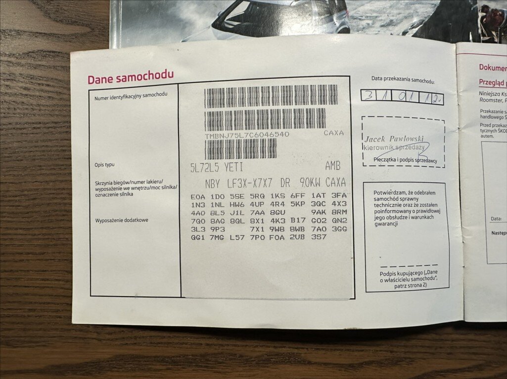 Škoda Yeti SUV / Terénní 1,4 l 90 kw