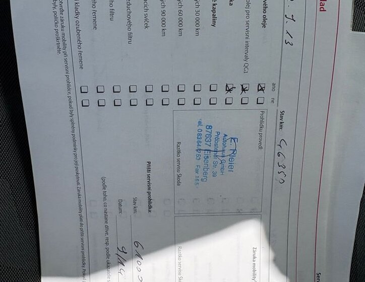 Škoda Fabia Kombi 1,4 l 63 kw