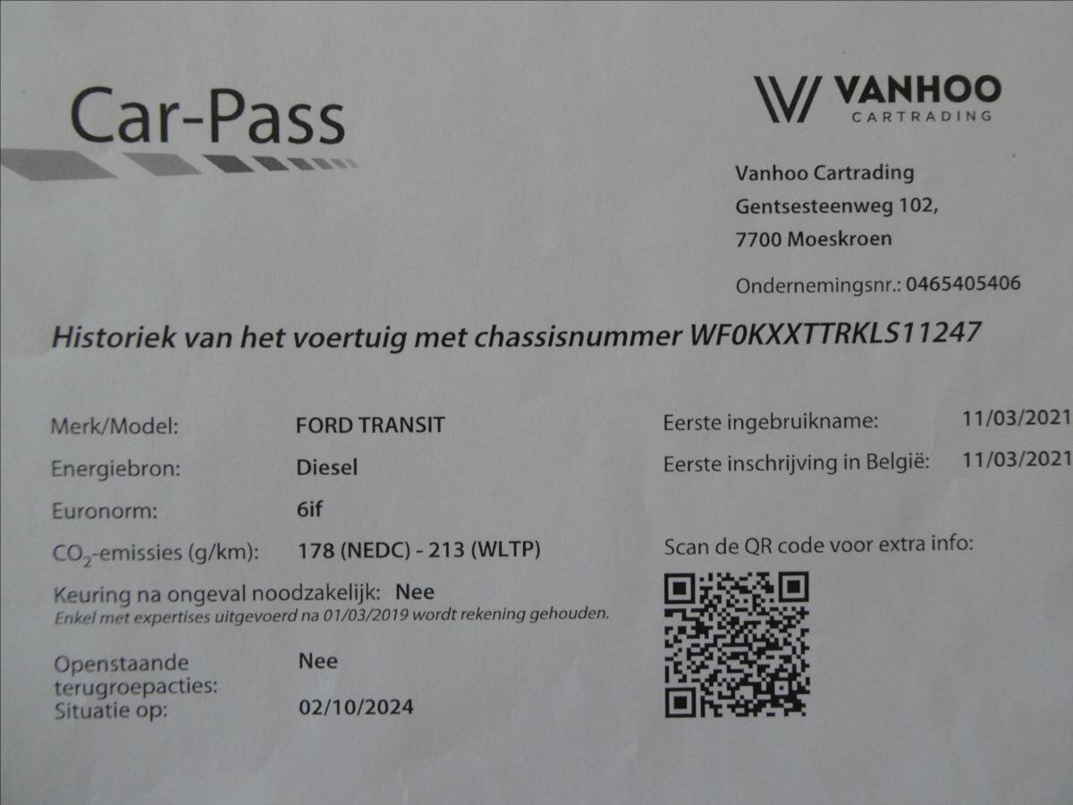 Ford Transit Ostatní 2,0 l 77 kw