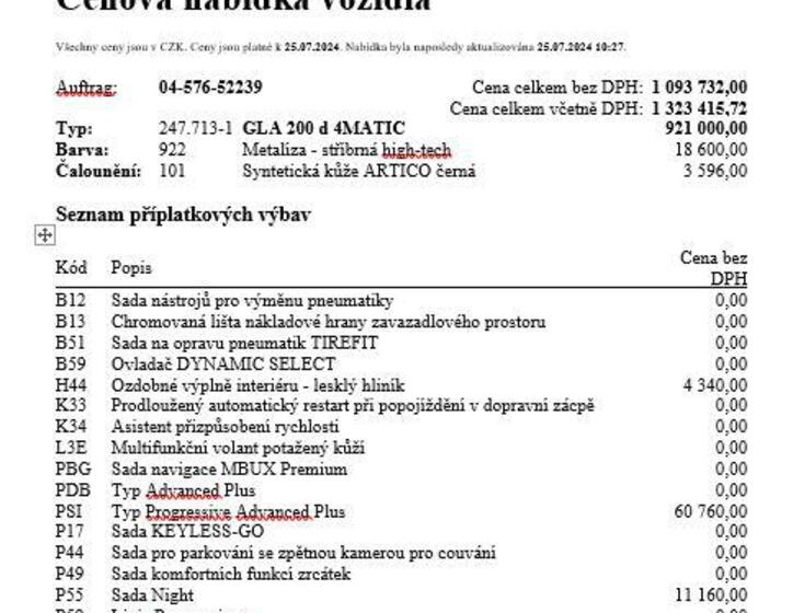 Mercedes-Benz GLA 18