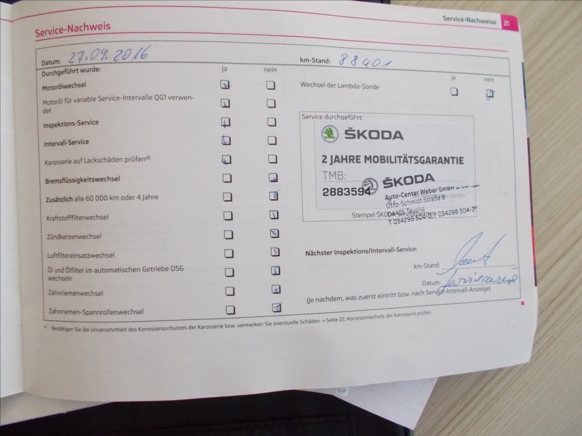 Škoda Fabia Kombi 1,4 l 63 kw