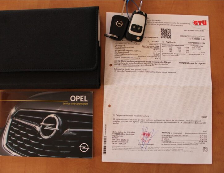 Opel Zafira MPV 1,6 l 88 kw