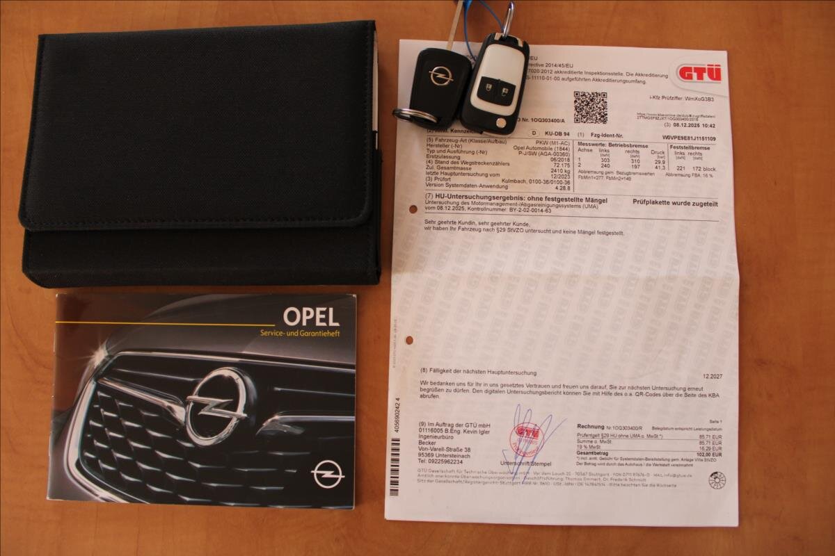 Opel Zafira MPV 1,6 l 88 kw