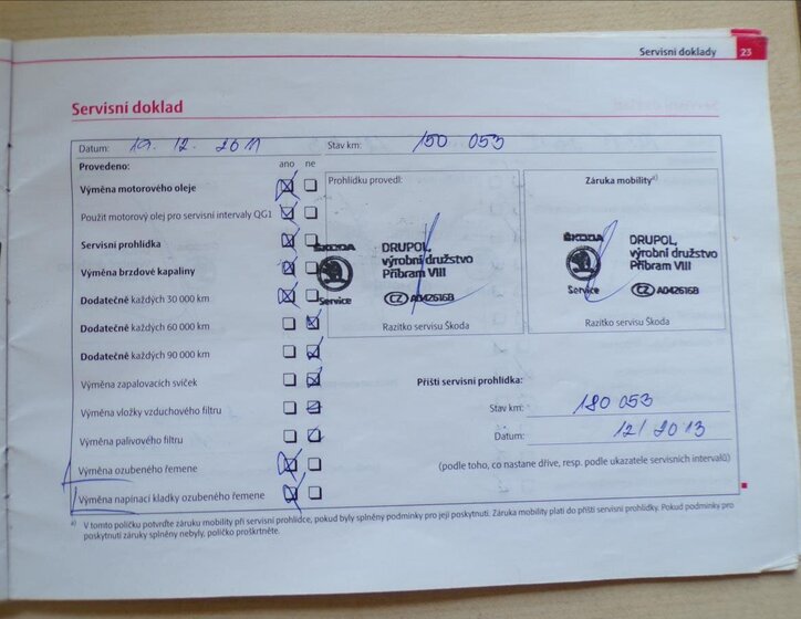 Škoda Octavia Sedan / Limuzína 1,8 l 118 kw