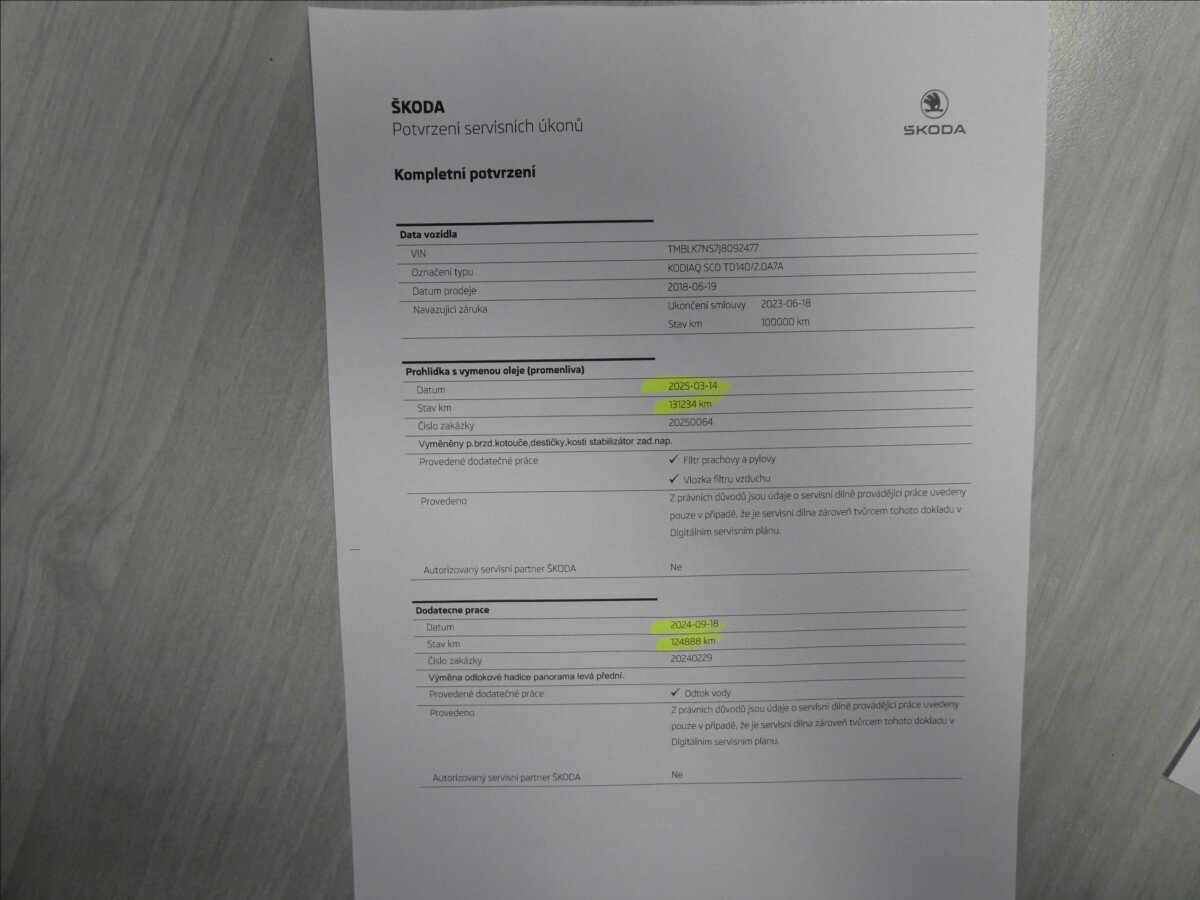 Škoda Kodiaq SUV 2,0 l 140 kw