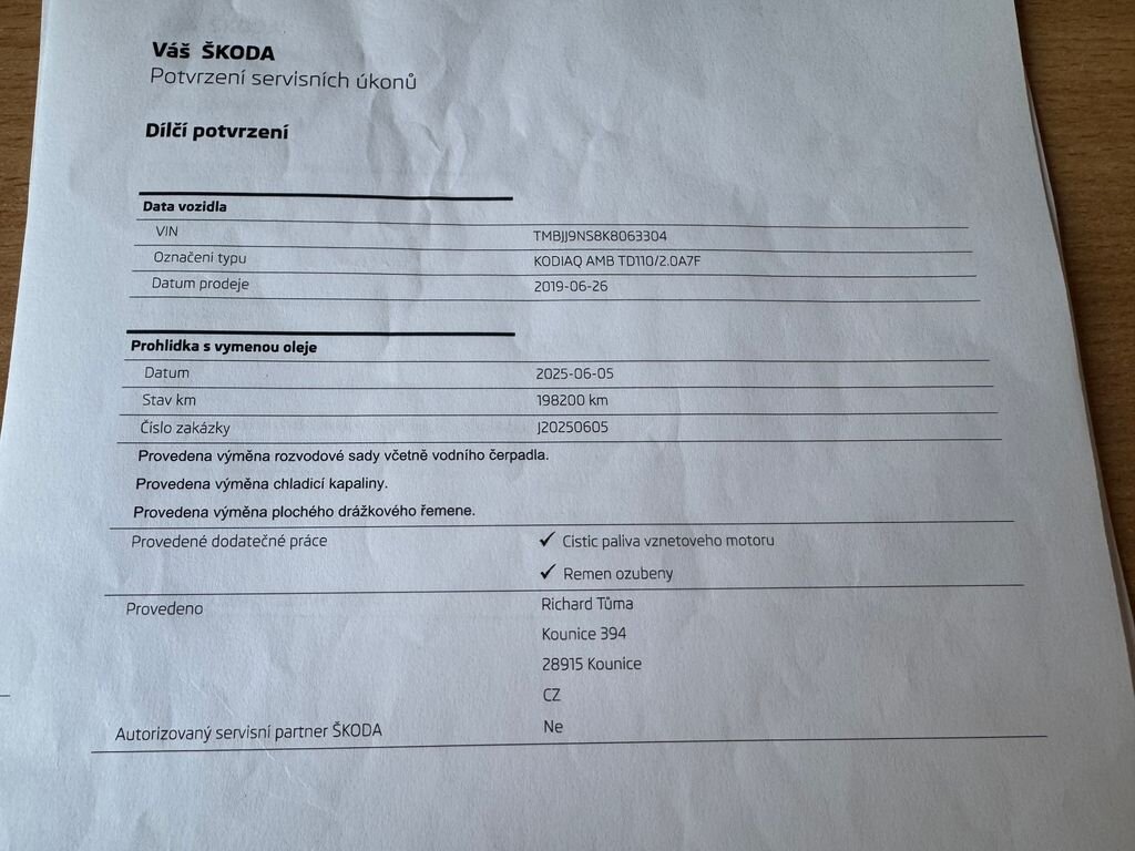 Škoda Kodiaq SUV / Terénní 2,0 l 110 kw