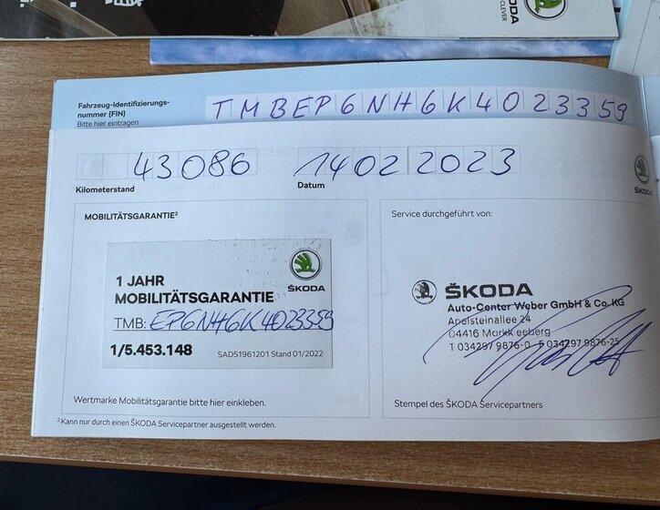 Škoda Rapid Hatchback 999,0 70 kw