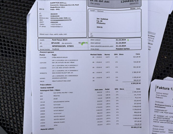 Ford Focus Kombi 1,5 l 110 kw