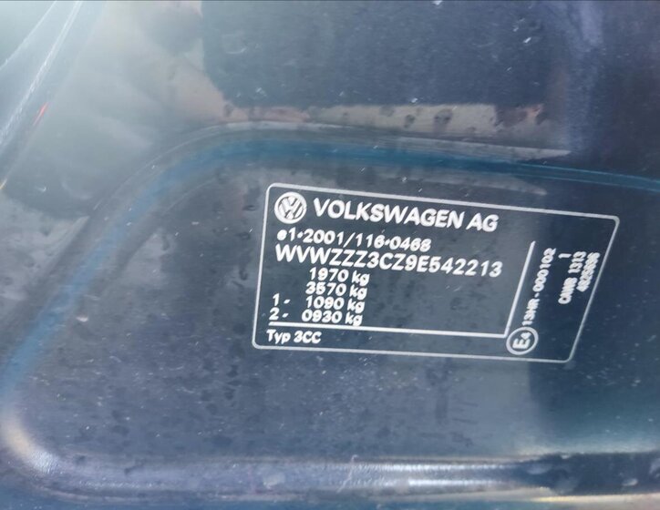 Volkswagen Passat CC Sedan 2,0 l 147 kw