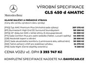 Mercedes-Benz GLS SUV / Terénní 3,0 l 270 kw