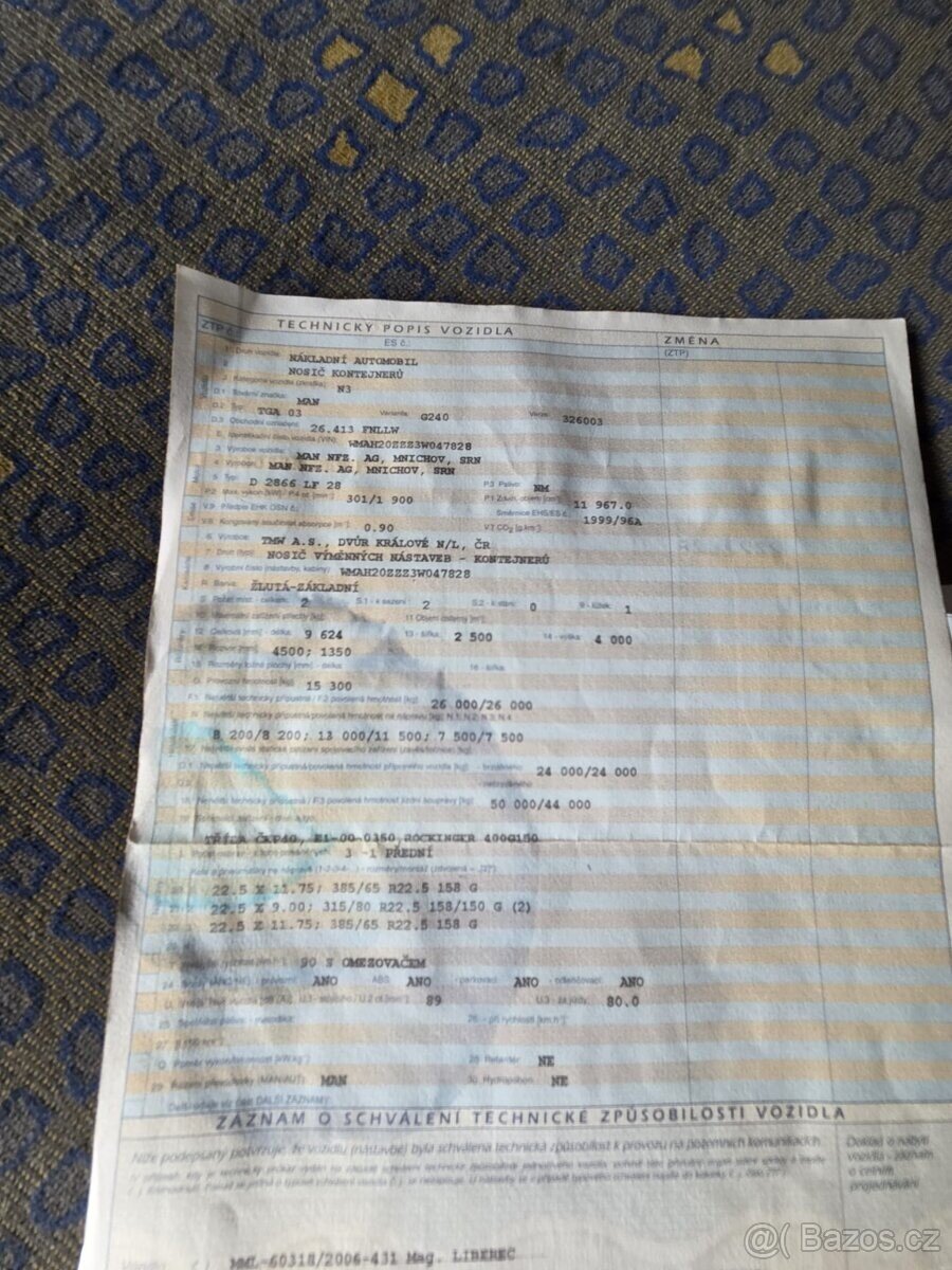 MAN Ostatní Ostatní 0,0 0