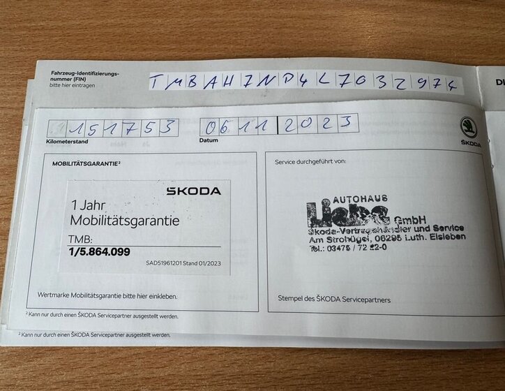 Škoda Superb Liftback 2,0 l 110 kw