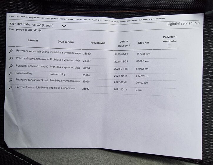 Škoda Scala Hatchback 999,0 81 kw