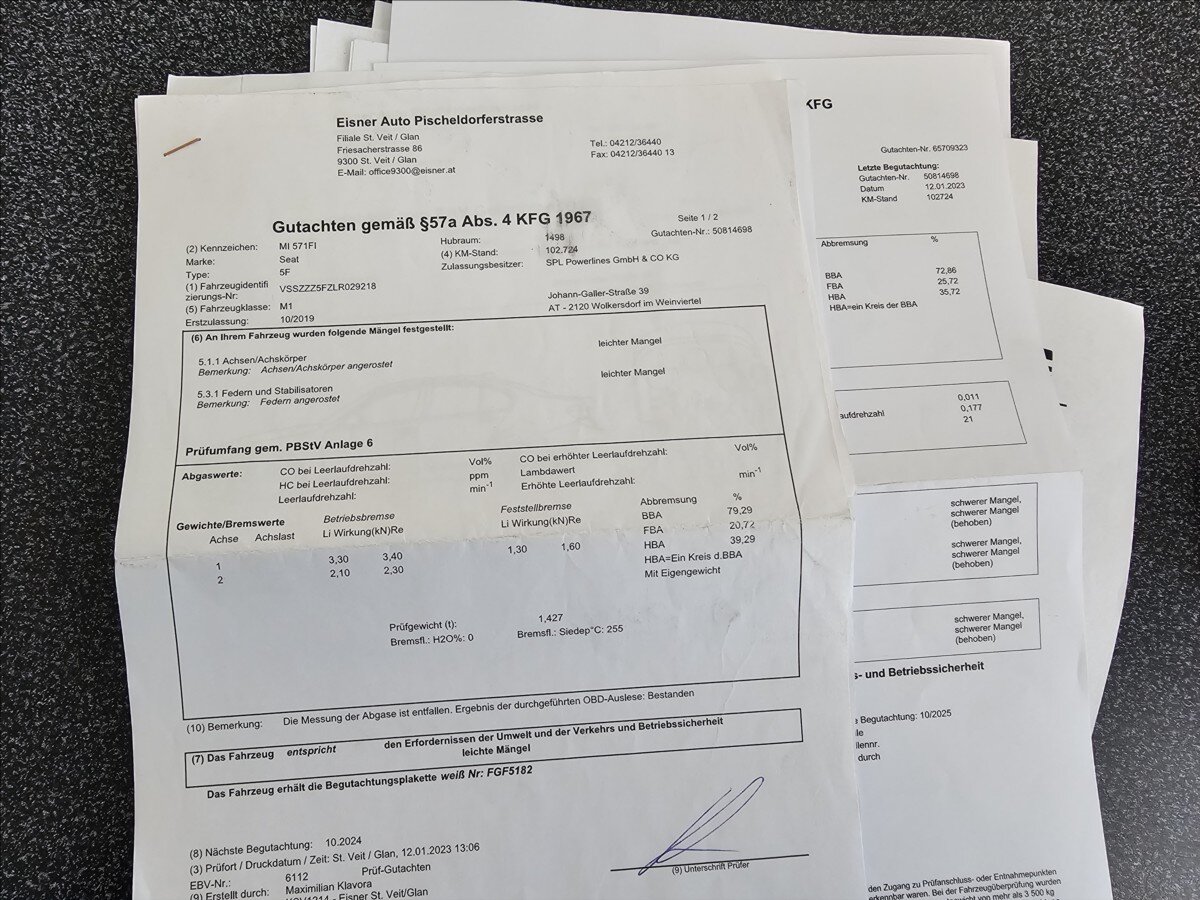 Seat Leon Kombi 1,5 l 110 kw