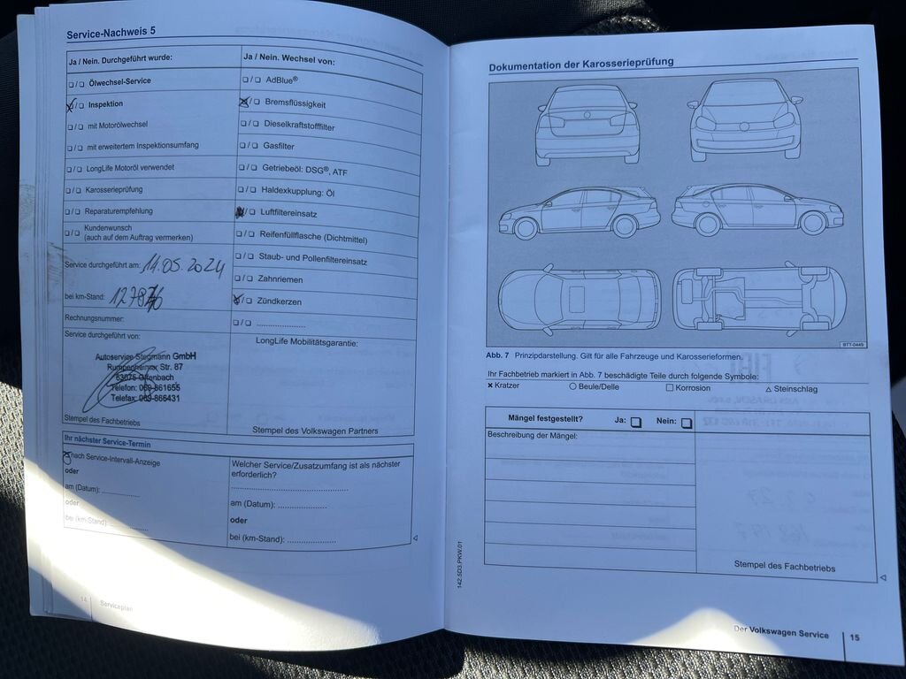 Volkswagen Touran MPV 1,2 l 77 kw