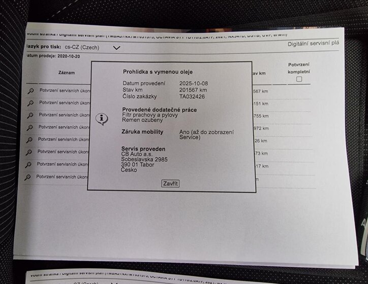 Škoda Octavia Liftback 2,0 l 110 kw