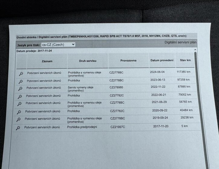Škoda Rapid Hatchback 999,0 70 kw