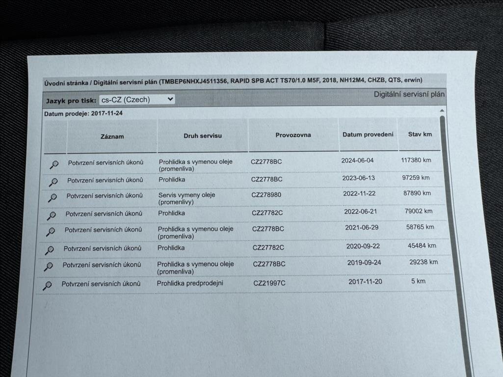 Škoda Rapid Hatchback 999,0 70 kw