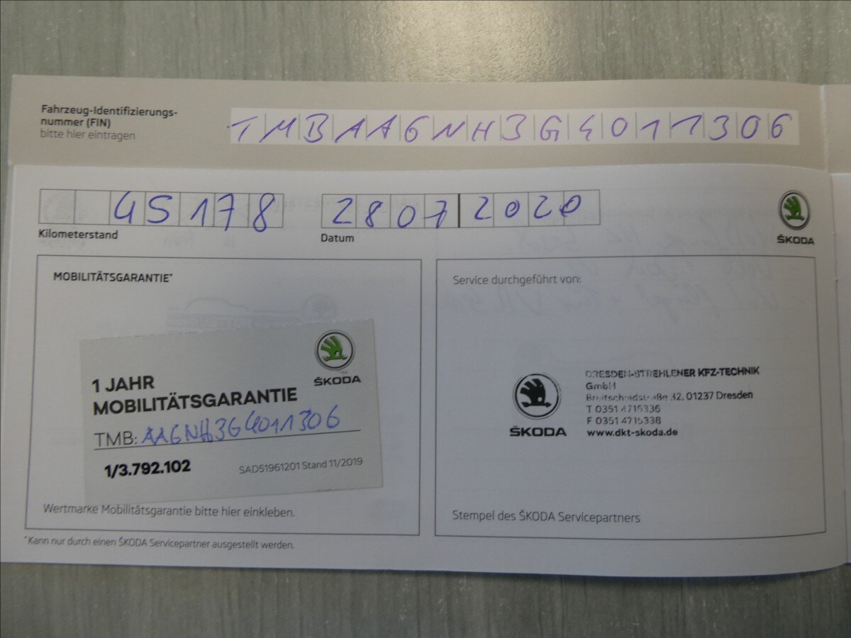 Škoda Rapid Sedan / Limuzína 1,2 l 66 kw