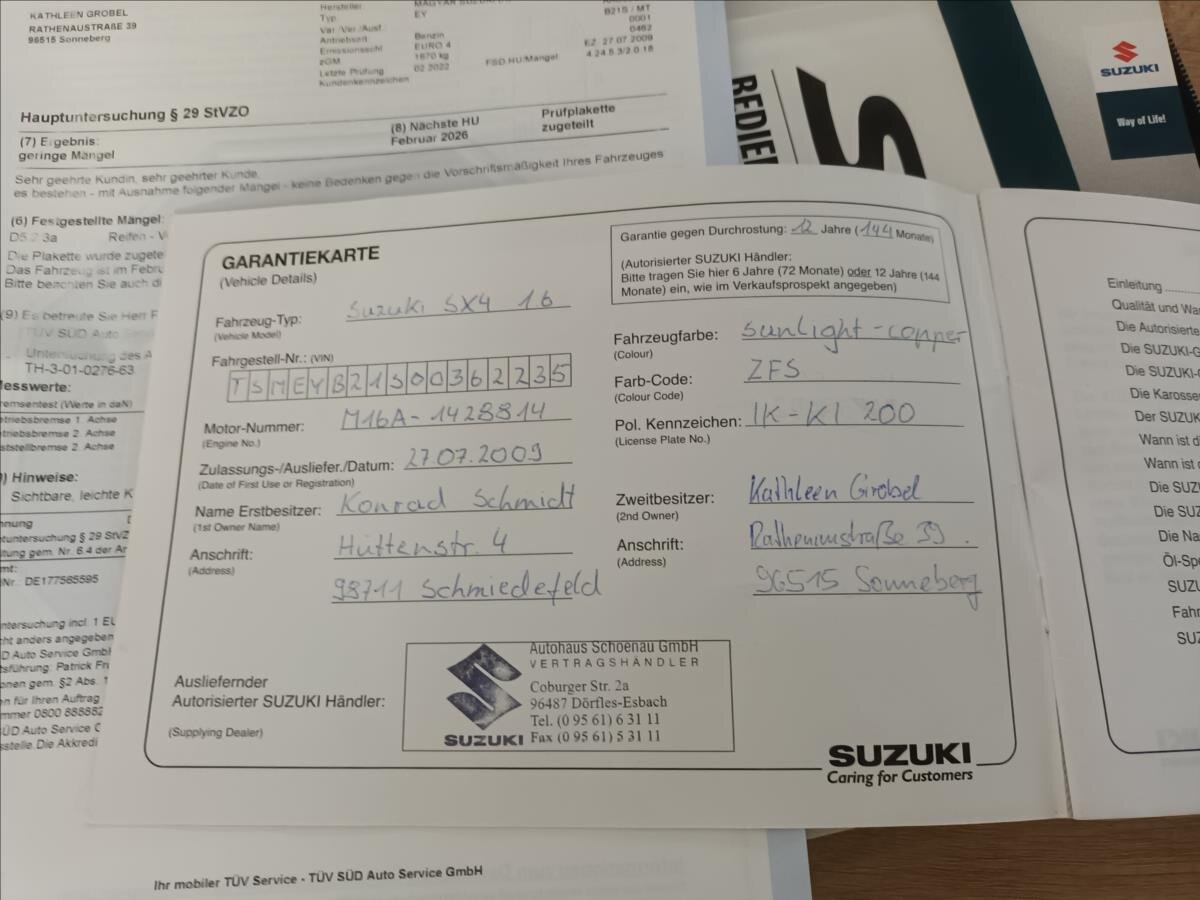 Suzuki SX4 Hatchback 1,6 l 79 kw