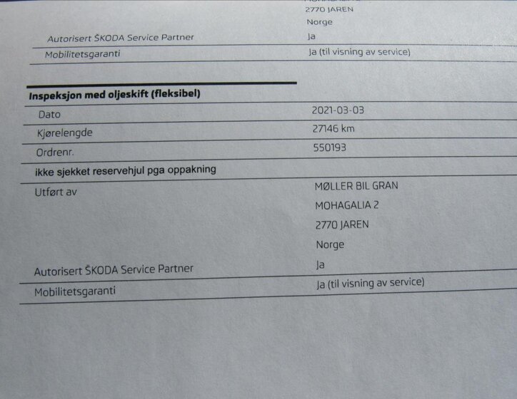 Škoda Superb Kombi 2,0 l 140 kw