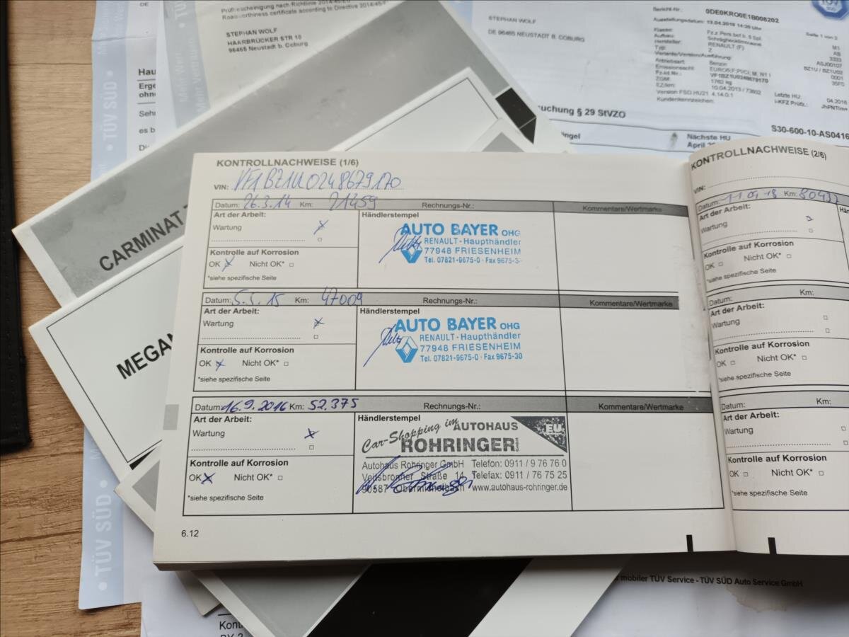 Renault Mégane Hatchback 1,6 l 81 kw