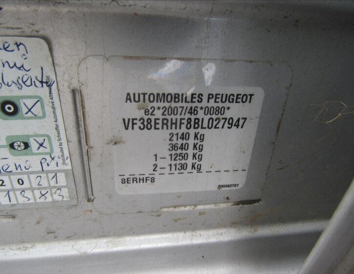 Peugeot 508 Kombi 2,0 l 103 kw