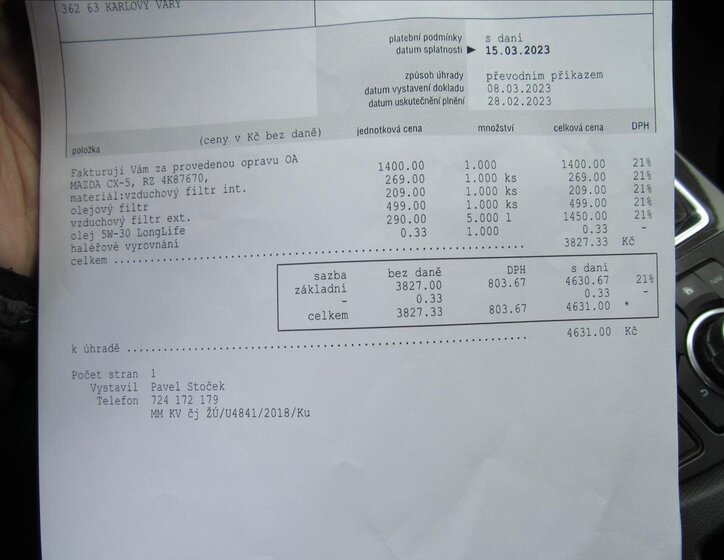 Mazda CX-5 SUV / Terénní 2,2 l 129 kw