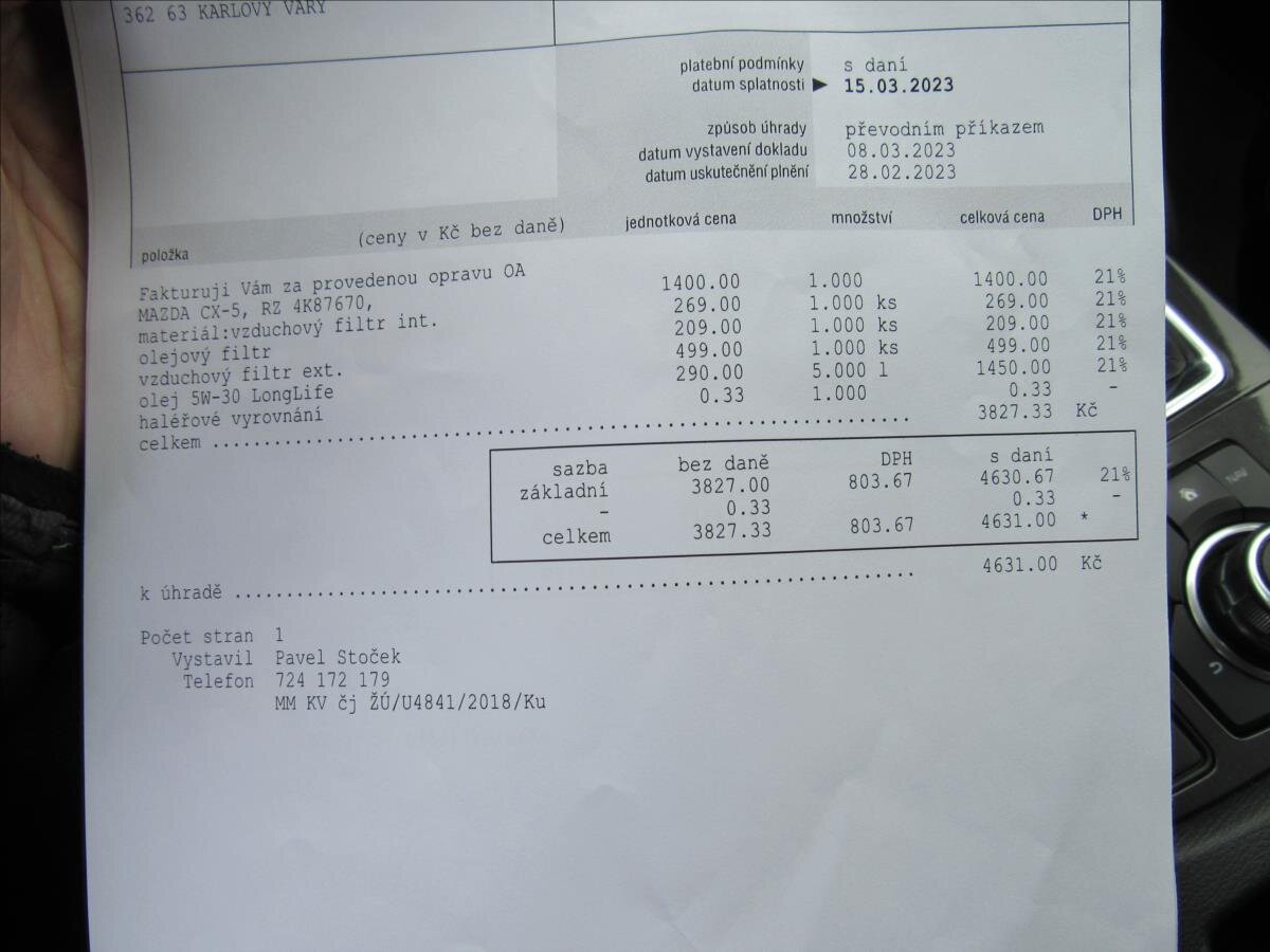 Mazda CX-5 SUV / Terénní 2,2 l 129 kw