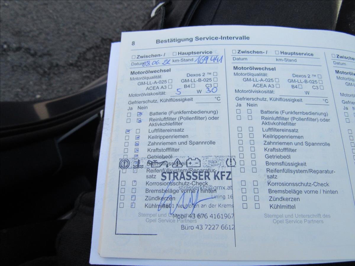 Opel Zafira Kombi 1,7 l 81 kw