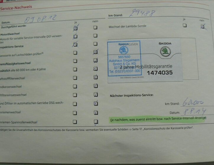 Škoda Octavia Kombi 1,6 l 77 kw