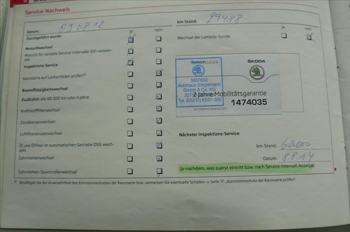 Škoda Octavia Kombi 1,6 l 77 kw