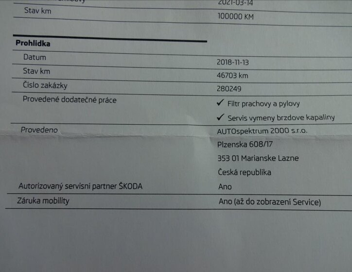 Škoda Rapid Sedan / Limuzína 1,2 l 66 kw