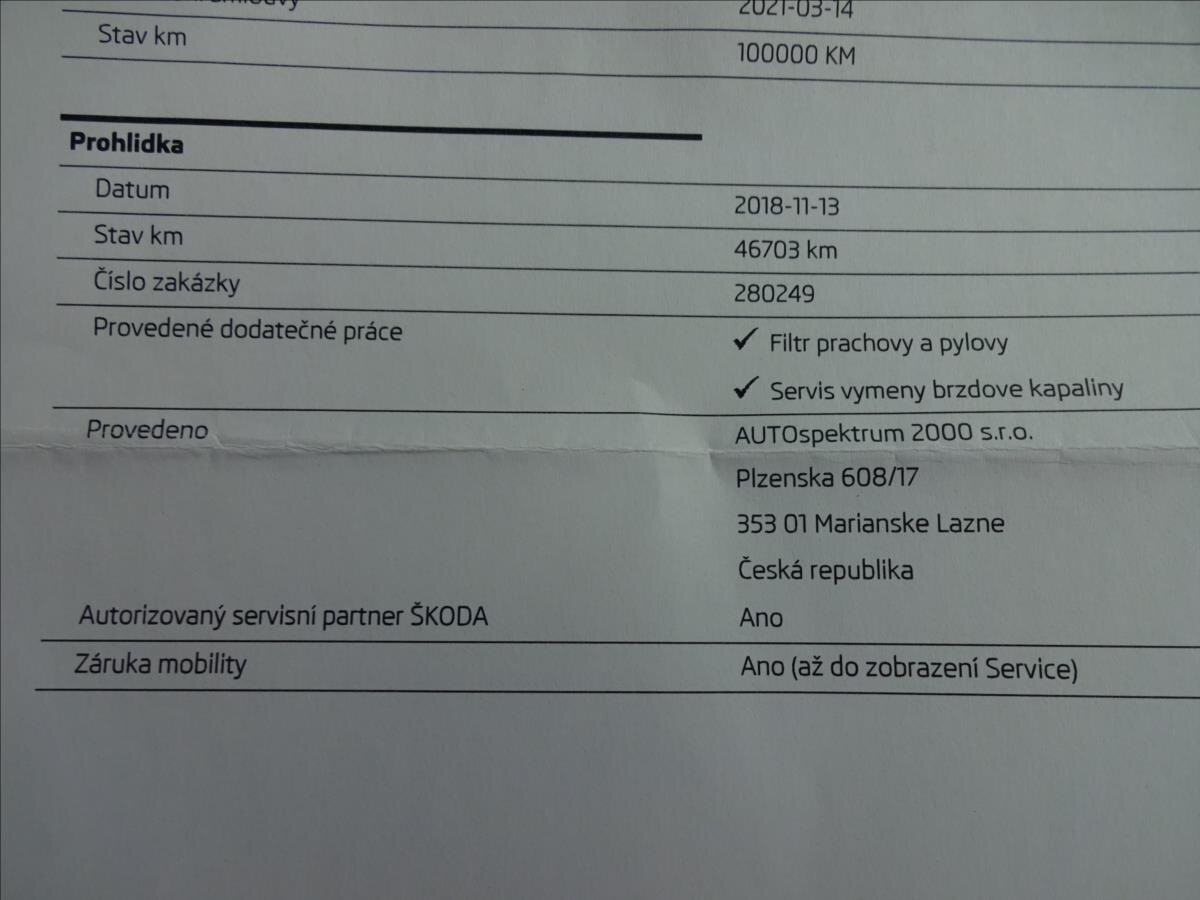 Škoda Rapid Sedan / Limuzína 1,2 l 66 kw