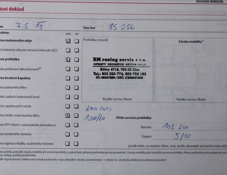 Škoda Roomster MPV 1,2 l 63 kw