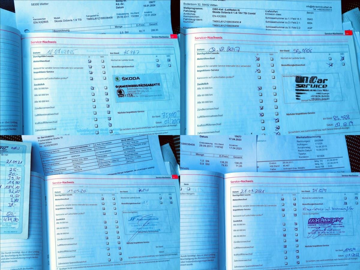 Škoda Octavia Kombi 1,4 l 90 kw