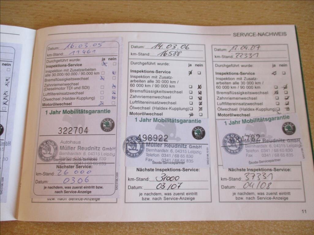 Škoda Fabia Kombi 1,4 l 74 kw