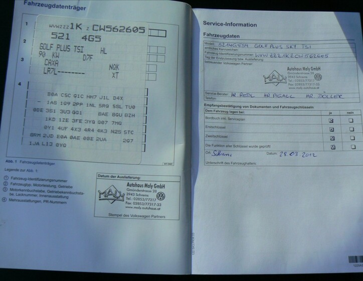 Volkswagen Golf Plus 25