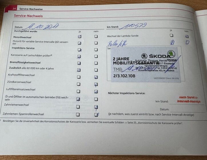 Škoda Superb Kombi 3,6 l 191 kw