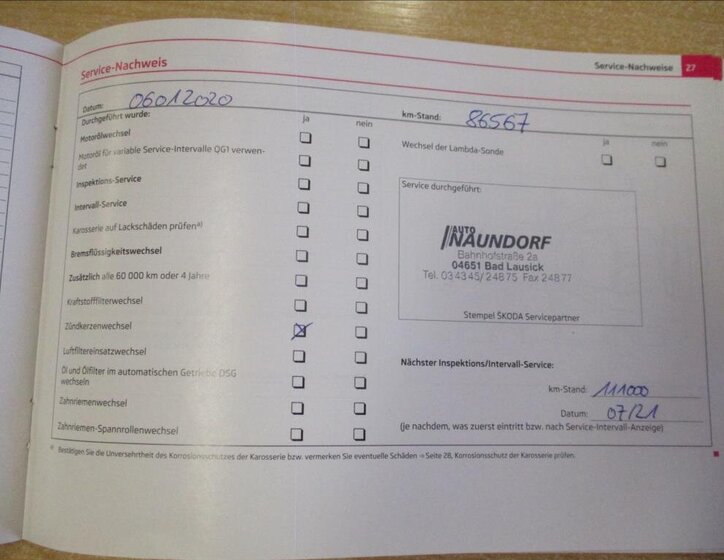 Škoda Fabia Hatchback 1,2 l 63 kw