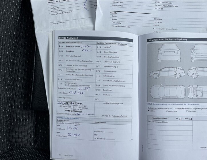 Volkswagen Touran MPV 2,0 l 110 kw