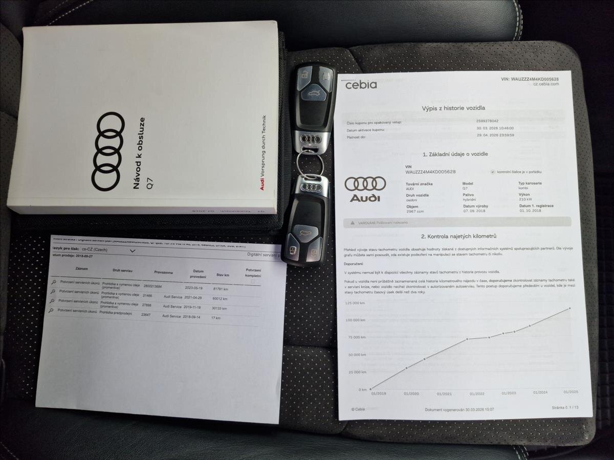 Audi Q7 SUV / Terénní 3,0 l 210 kw